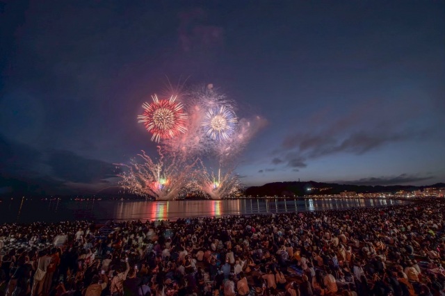 今年も、歴史ある「逗子海岸花火大会」を目指します!